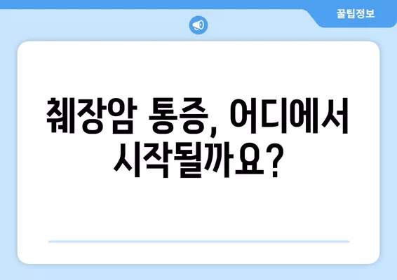 췌장암 등 통증, 어떤 특징이 있을까요? | 췌장암 증상, 통증 양상, 진단